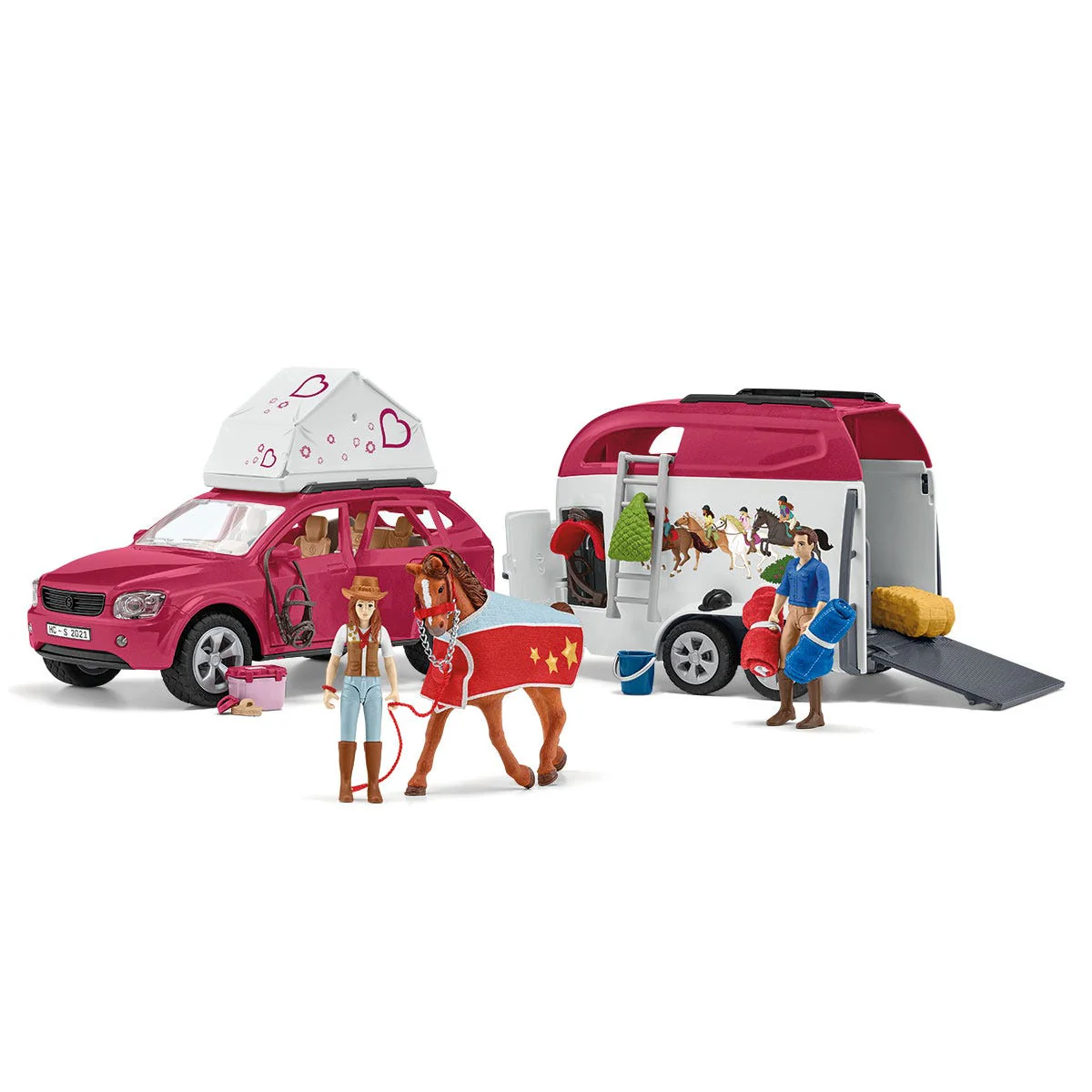 Avontuur met auto en paardentrailer - Image 22
