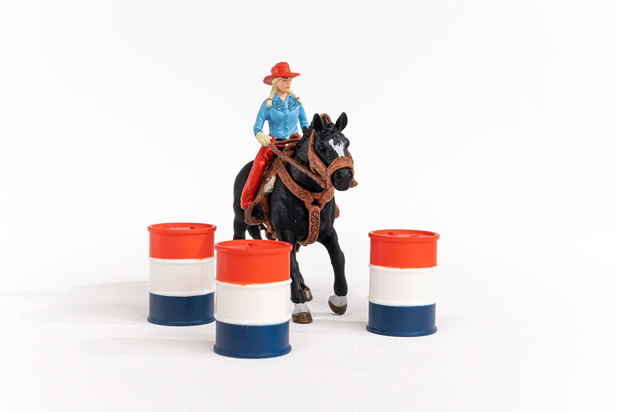 Barrel racing met cowgirl - Image 8