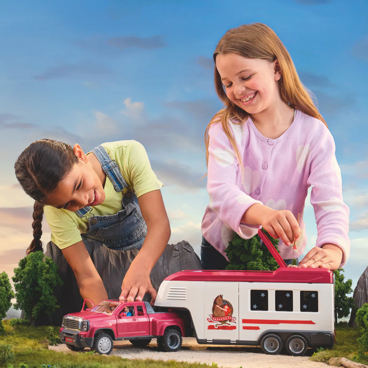 Lakeside-truck met aanhangwagen - Image 2