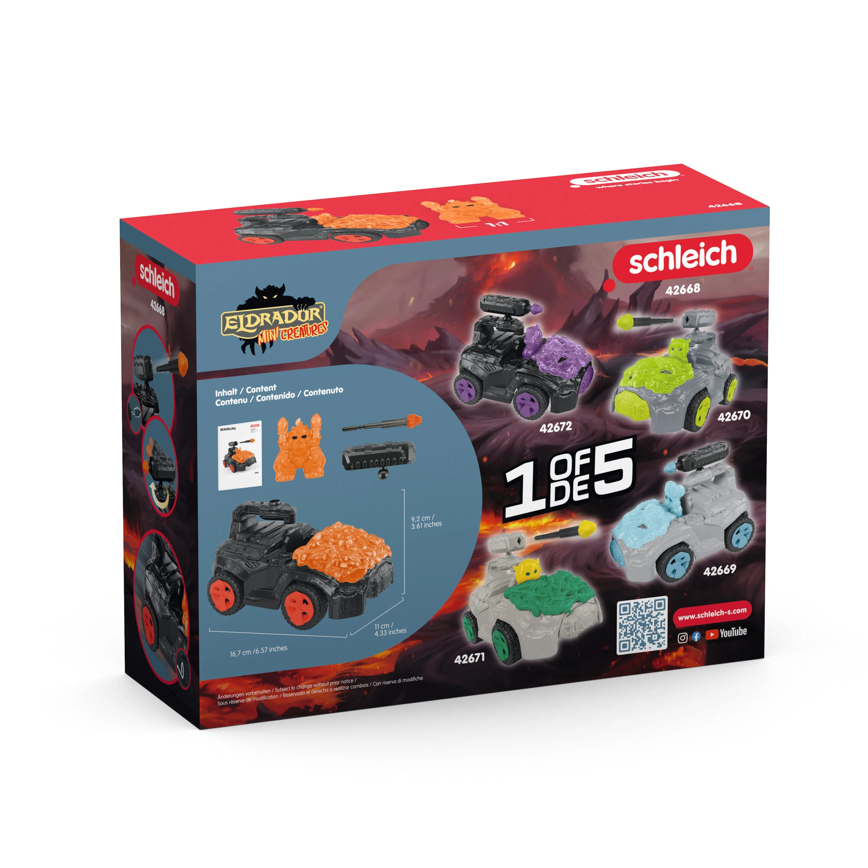 Lava-crashmobiel met Mini Creature - Image 9