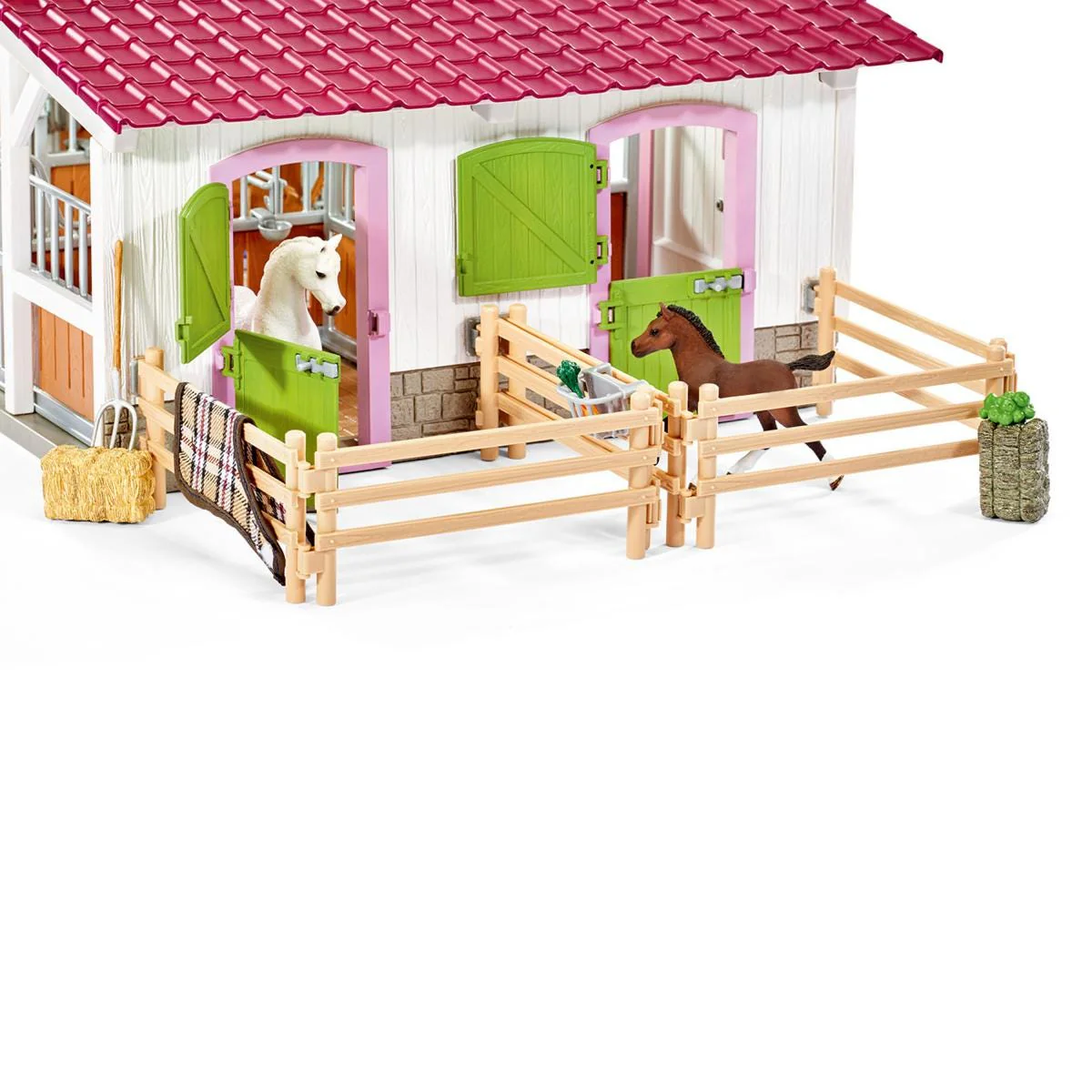 Manege met amazone en paarden - Image 11