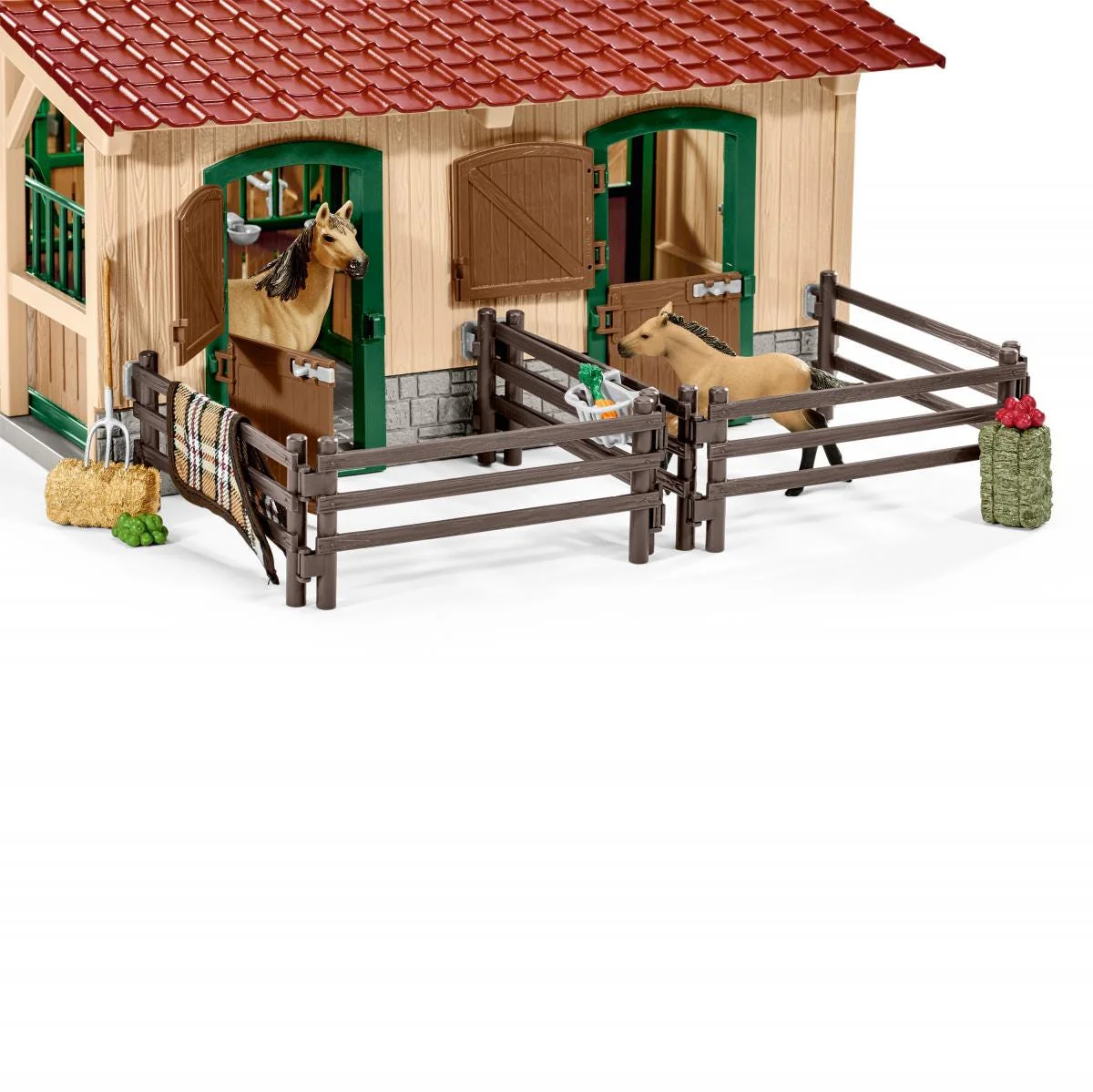 Paardenstal met paarden en toebehoren - Image 4