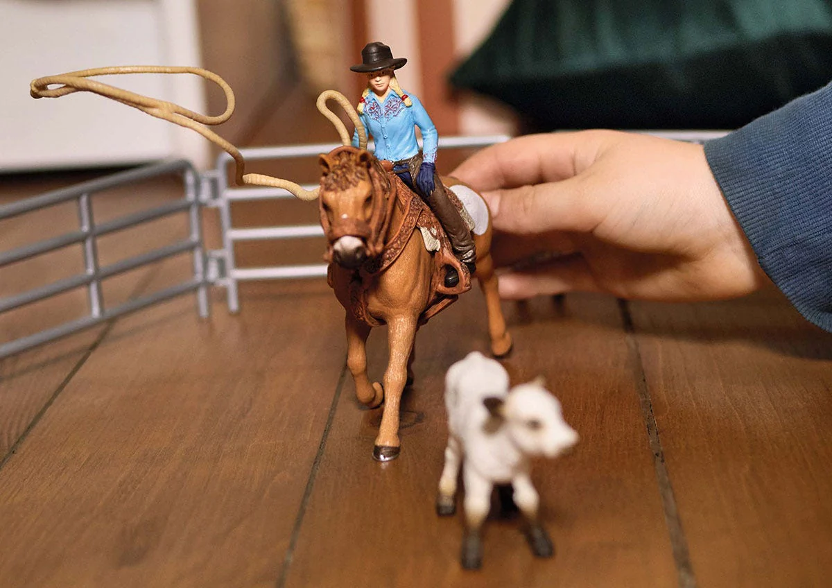 Team roping met cowgirl - Image 3