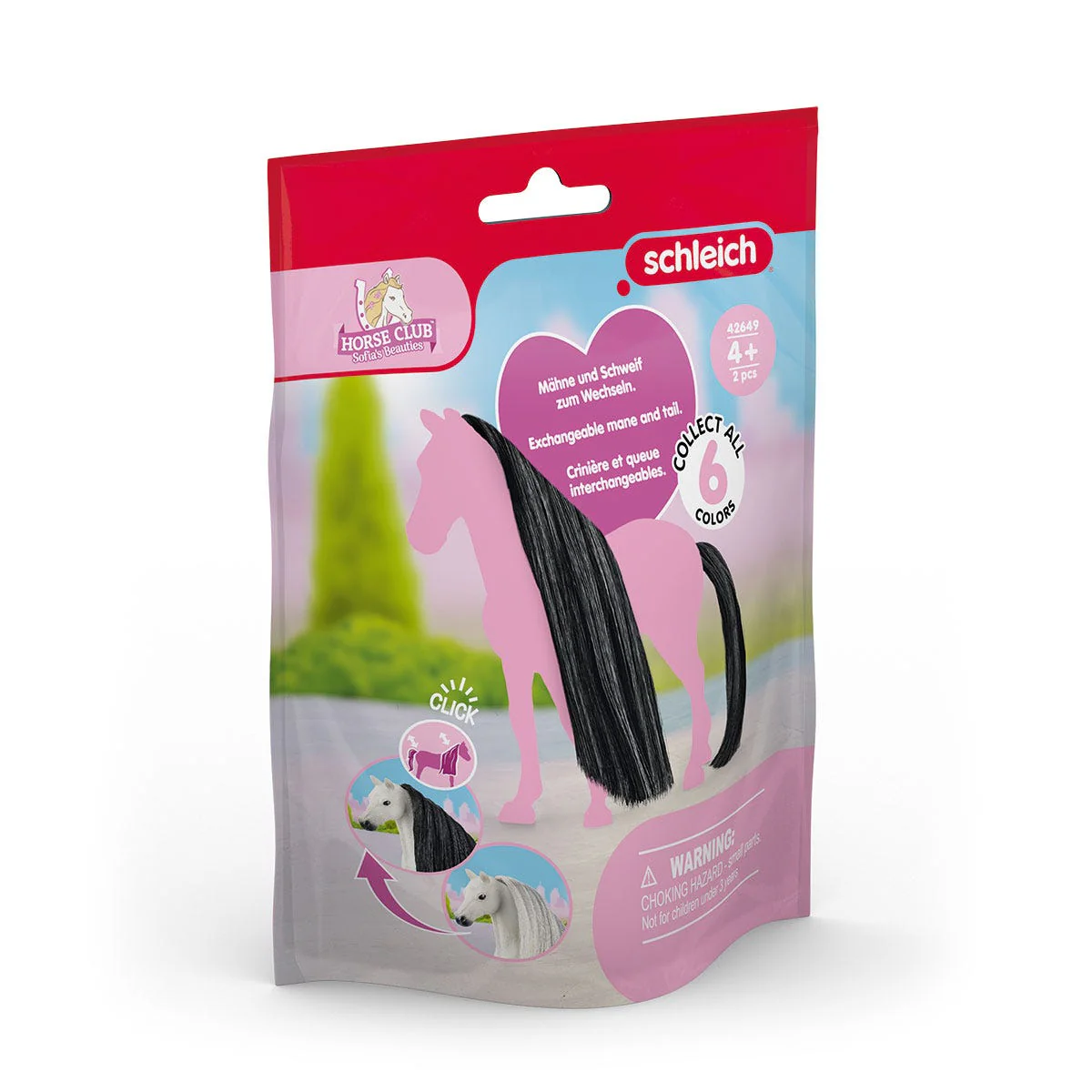 Zwart Beauty Horses haar - Image 3
